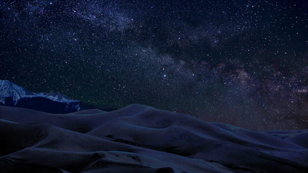 Desert Night sky